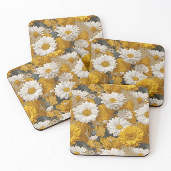 Item preview, Artistic Daisy Flower - Hawaiian Flower Pattern   - Birthday Gift For Wife designed and sold by RoyalStarsPatts.