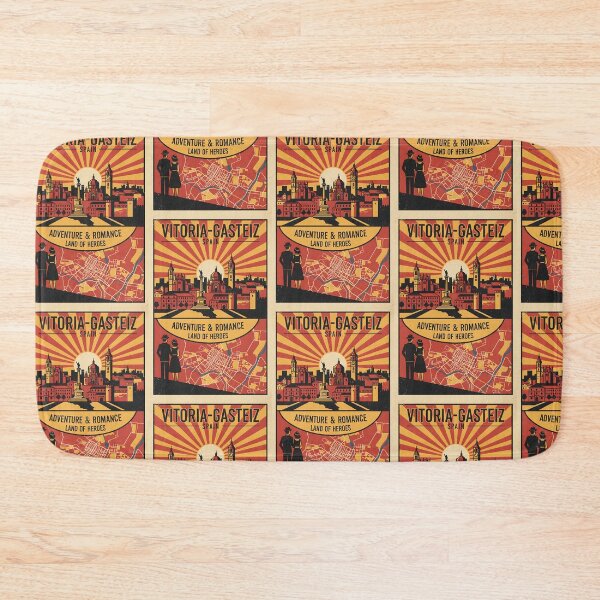 Item preview, Vitoria Gasteiz Spain 1950s Vintage Travel Tourism designed and sold by TravelersGems.