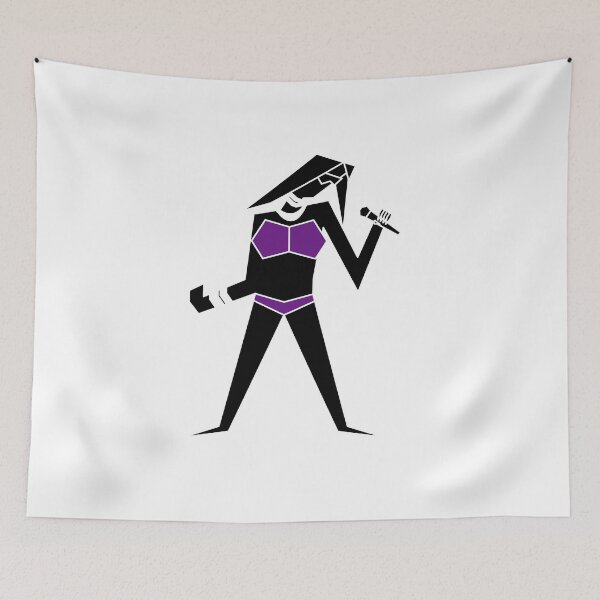 Item preview, Pop Diva Singer Silhouette — Music Performance Art(Only pictures) designed and sold by R-T-Gracie.