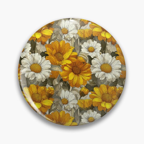 Item preview, Beautiful Daisy Print  - Flower Garden Pattern   - Birthday Gift Ideas designed and sold by RoyalStarsPatts.