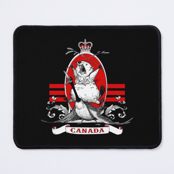 Item preview, Screaming Beaver Canada Poster Design Today Graphic Art designed and sold by PedrroDejesus.