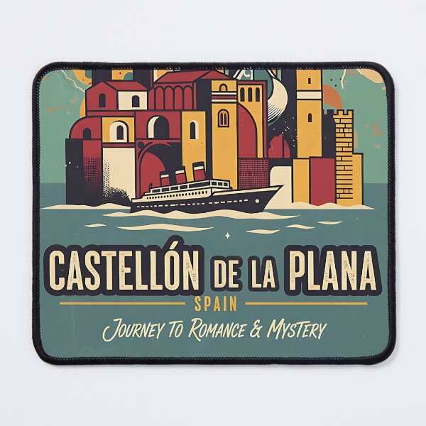Item preview, Castellon de la Plana Spain 1950s Vintage Travel Tourism designed and sold by TravelersGems.