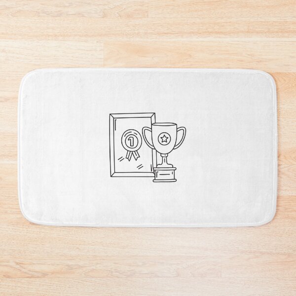 Item preview, Trophy Next to Framed Medal designed and sold by rasagamastore.