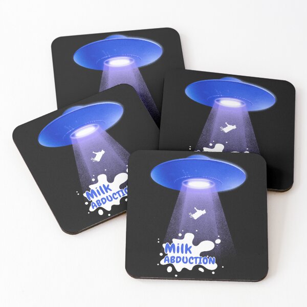 Item preview, Milk Abduction Funny Alien UFO Cow T-Shirt Sci-Fi Humor Farm Gift designed and sold by oonproducts.