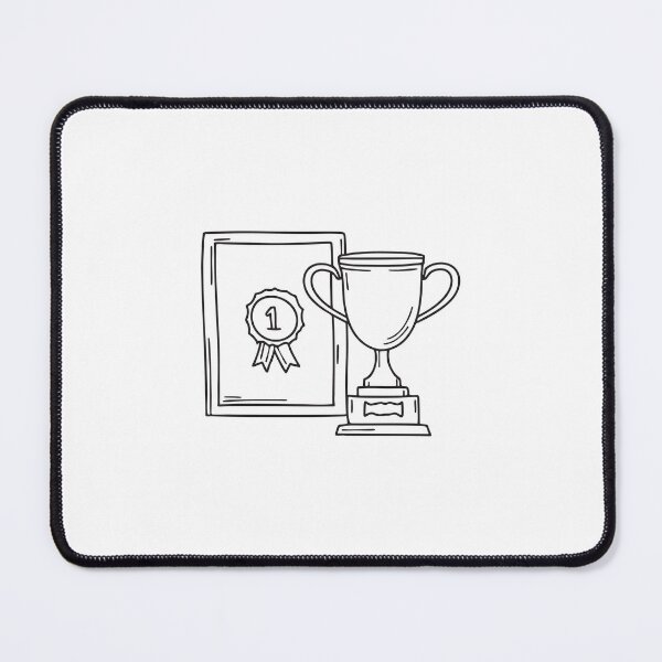 Item preview, Framed Medal Beside Trophy Award designed and sold by rasagamastore.