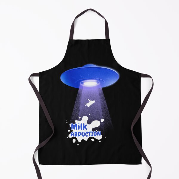 Item preview, Milk Abduction Funny Alien UFO Cow T-Shirt Sci-Fi Humor Farm Gift designed and sold by oonproducts.