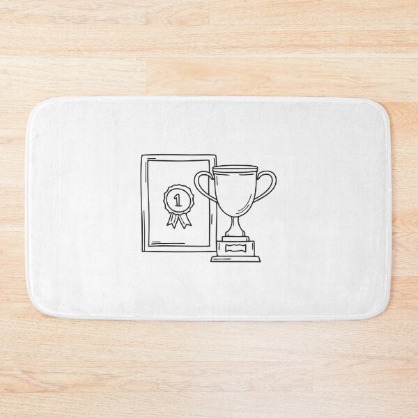 Item preview, Framed Medal Beside Trophy Award designed and sold by rasagamastore.