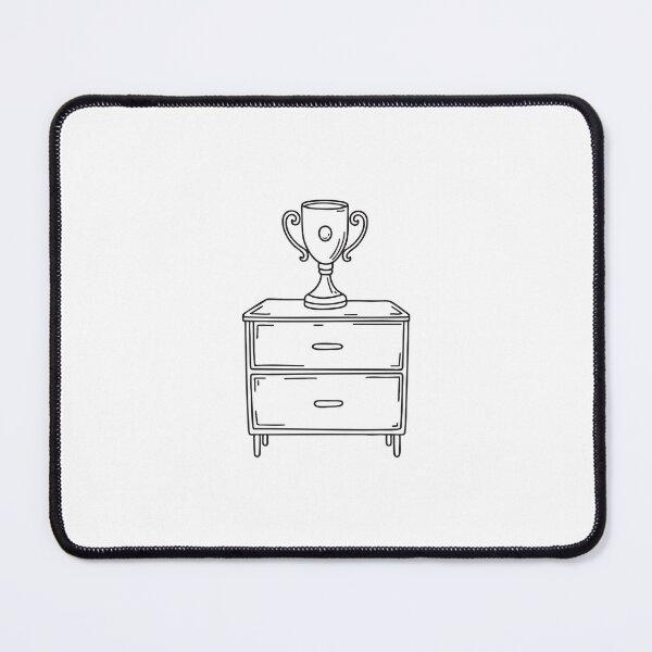 Item preview, Dusty Cabinet Topped with Trophy designed and sold by rasagamastore.