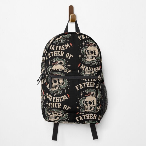 Item preview, Father Of Mayhem Skull Snake Gothic Dad Father's Day designed and sold by Mind-Drift.