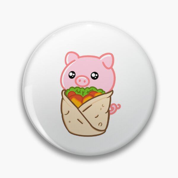 Artikelvorschau, Chibi-Schweinchen-Wrap entworfen und verkauft von bodyartbybaylee.