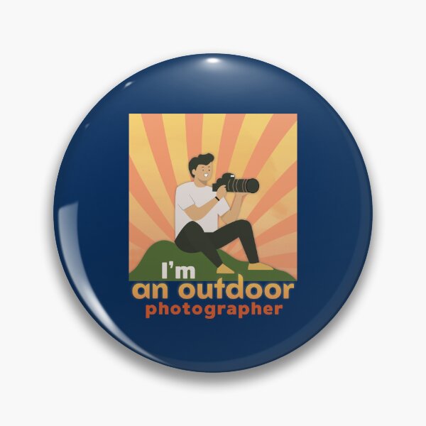 Item preview, Outdoor Photographer Rugged Identity Nature Adventure Wildlife Mindset designed and sold by NaturEdeN.