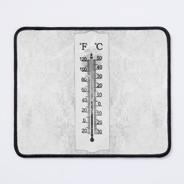 Item preview, Meteorological Dual Scale Thermometer Fahrenheit Celsius Dark designed and sold by Ghoul Enterprises.