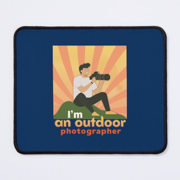Item preview, Outdoor Photographer Rugged Identity Nature Adventure Wildlife Mindset designed and sold by NaturEdeN.