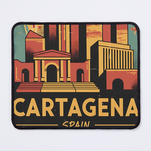 Item preview, Cartagena Spain 1950s Vintage Travel Tourism designed and sold by TravelersGems.