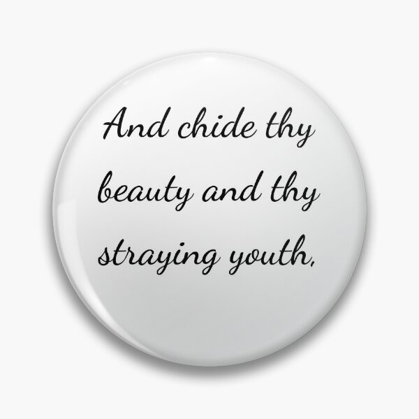 Item preview, "Y reprende tu belleza y tu juventud descarriada," - letra negra designed and sold by ariksworld.