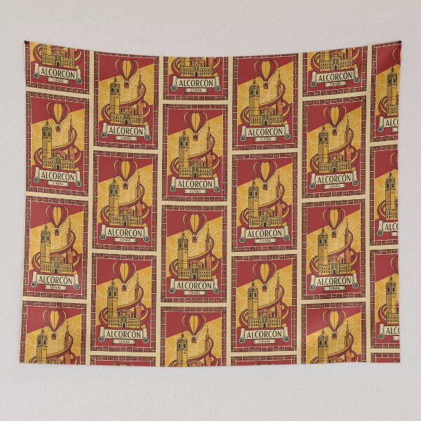 Item preview, Alcorcon Spain 1950s Vintage Travel Tourism designed and sold by TravelersGems.