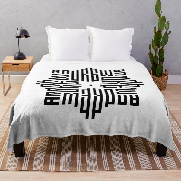 Item preview, ANDREW | Black  | Modern Geometric Kufi Calligraphy | From Name to Art   designed and sold by FOR YOUR NAME.