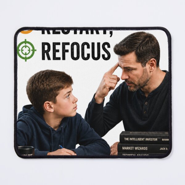 Item preview, Reset, restart, refocus designed and sold by EminenceApparel.