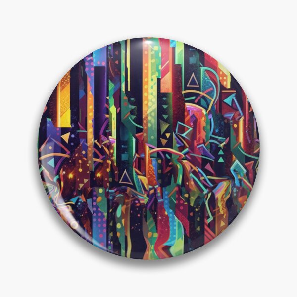 Item preview, Neon-Geometric Color Explosion designed and sold by Sigtrix.