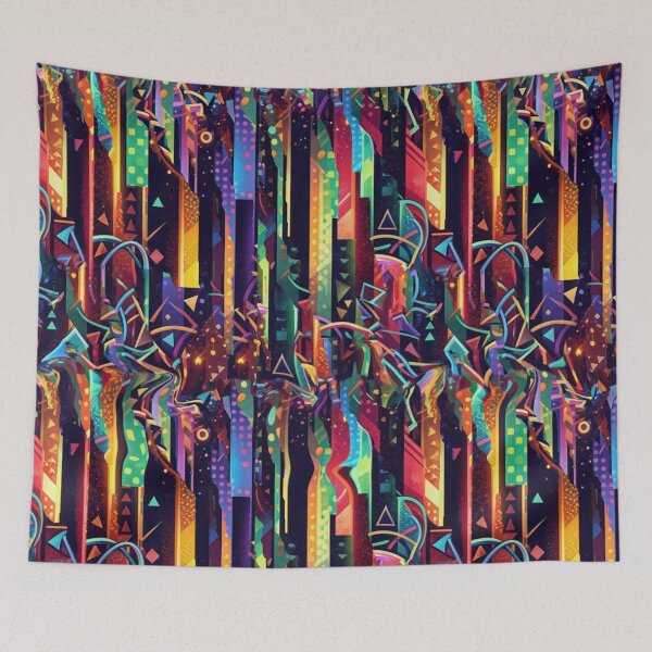 Item preview, Neon-Geometric Color Explosion designed and sold by Sigtrix.