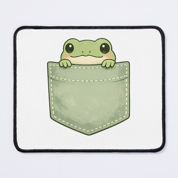 Item preview, Pocket Frog Shirt — Cute Minimalist Frog Pocket Design Tee designed and sold by Moss & Mellow.