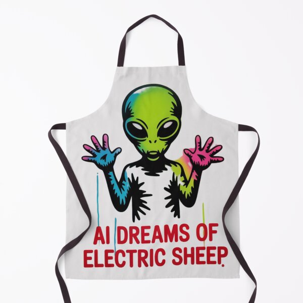 Item preview, BANKSY ALIEN - AI dreams of electric sheep designed and sold by 123ks.