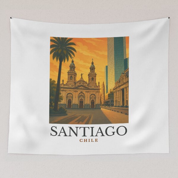 Item preview, Santiago - Chile designed and sold by GoodOldVintage.