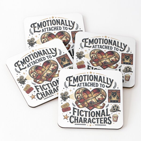 Item preview, Emotionally Attached to Fictional Characters designed and sold by khalidnasr.