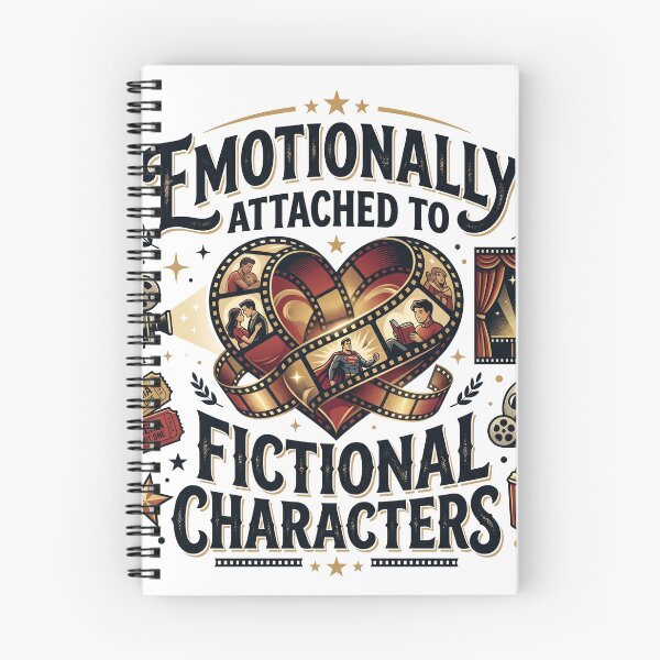 Item preview, Emotionally Attached to Fictional Characters designed and sold by khalidnasr.