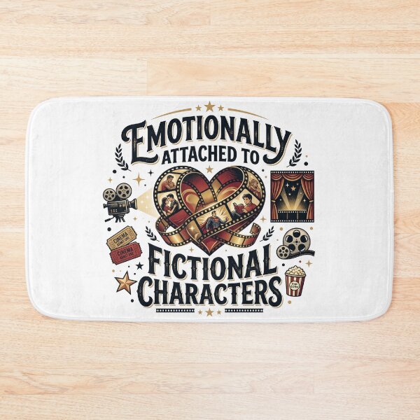 Item preview, Emotionally Attached to Fictional Characters designed and sold by khalidnasr.