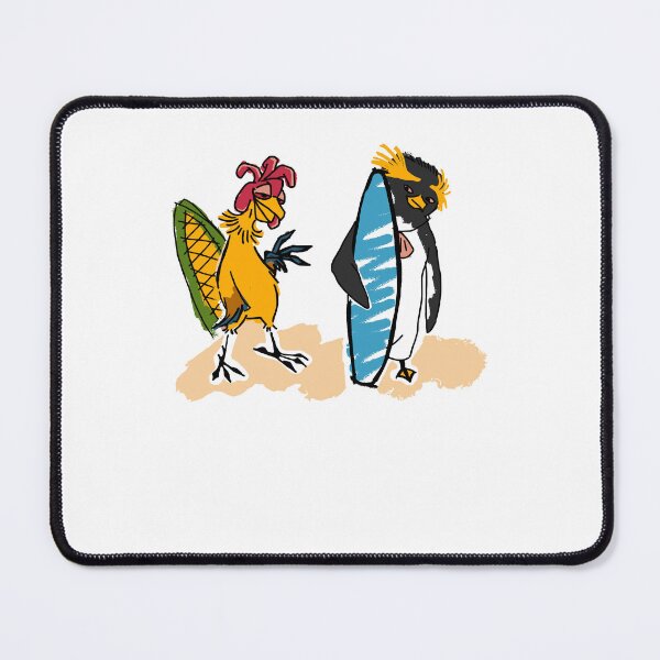 Item preview, Surfs Up Cody Maverick And Chicken Joe Surfing Beach Vacation Cartoon designed and sold by Mind-Drift.