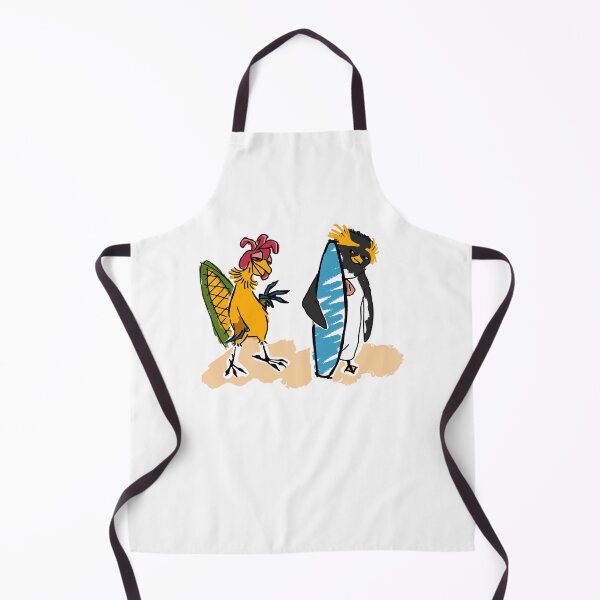 Item preview, Surfs Up Cody Maverick And Chicken Joe Surfing Beach Vacation Cartoon designed and sold by Mind-Drift.
