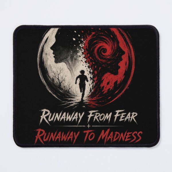 Item preview, Runaway From Fear Runaway To Madness designed and sold by Amsterdam Shop.