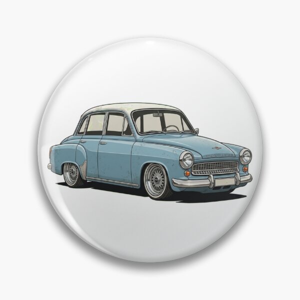 Item preview, Classic Wartburg 312 Lowered – Vintage East German Sedan Retro Automotive Design designed and sold by ArcticFoxStudio.