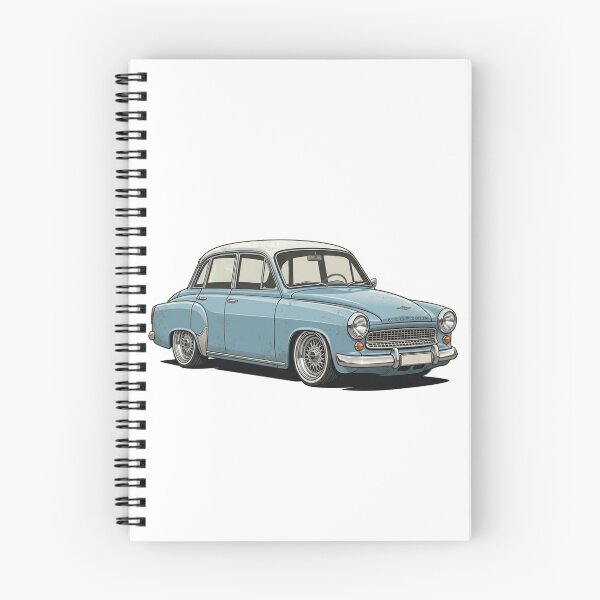 Item preview, Classic Wartburg 312 Lowered – Vintage East German Sedan Retro Automotive Design designed and sold by ArcticFoxStudio.