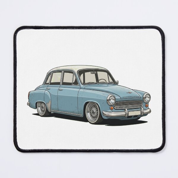 Item preview, Classic Wartburg 312 Lowered – Vintage East German Sedan Retro Automotive Design designed and sold by ArcticFoxStudio.