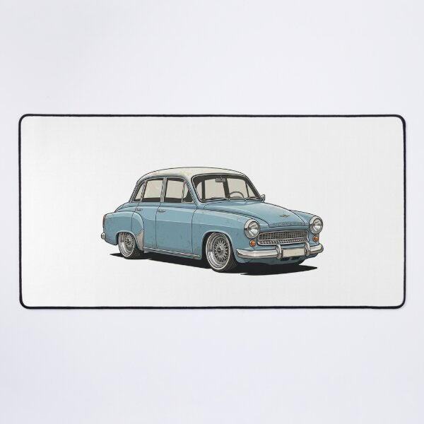 Item preview, Classic Wartburg 312 Lowered – Vintage East German Sedan Retro Automotive Design designed and sold by ArcticFoxStudio.