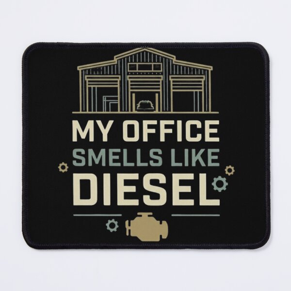 Item preview, My Office Smells Like Diesel Mechanic Shirt Tee Dad Gift designed and sold by Serigraphy.