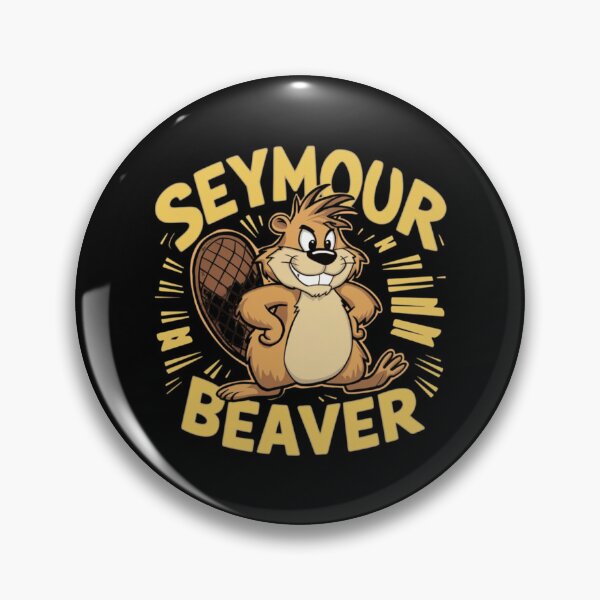 Item preview, Seymour Beaver Mascot Poster Design Today Graphic Art designed and sold by PedrroDejesus.