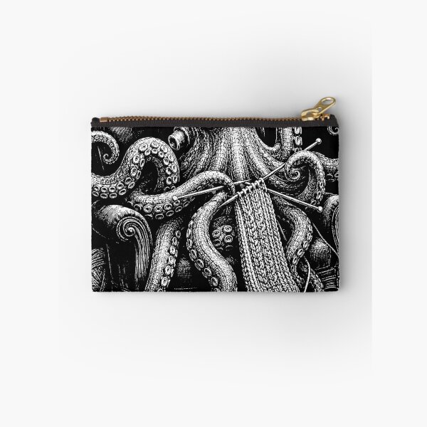 Item preview, Funny Knitting Octopus Yarn Crafter designed and sold by will freed18.