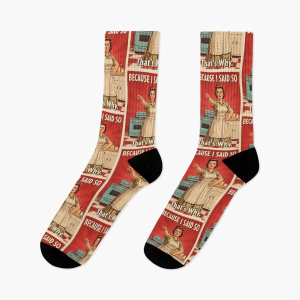 Item preview, Because I said So Vintage Retro Mom Joke designed and sold by Retro-Anime9.