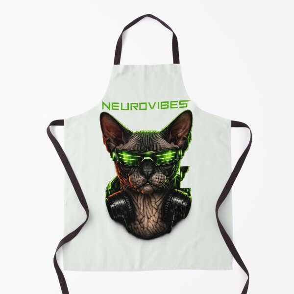 Item preview, Neurofunk Sphynx Cat designed and sold by  ZenRave Designs.