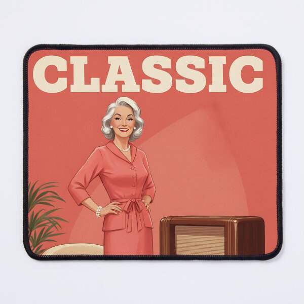 Item preview, Classic Not Old Vintage Retro Mom Joke designed and sold by Retro-Anime9.