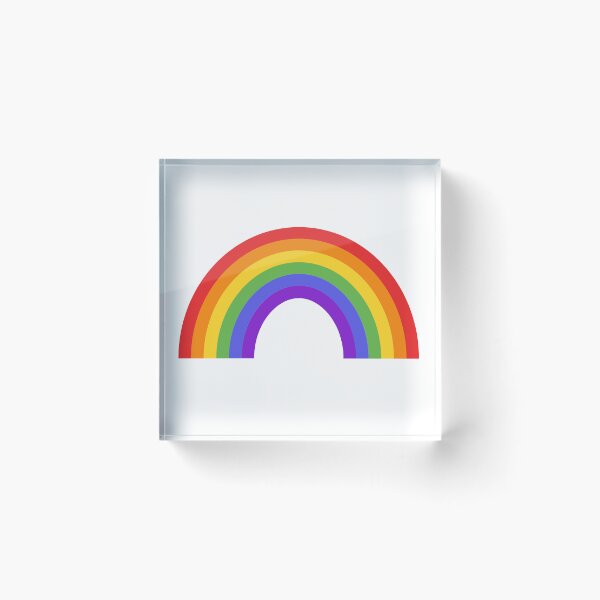 Item preview, Classic Minimalist Rainbow Arch Colorful Graphic Illustration designed and sold by SolutionsArt.