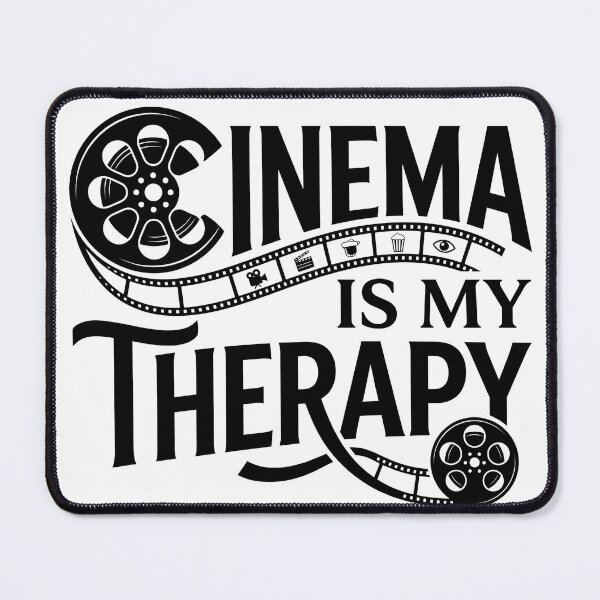 Item preview, Cinema Is My Therapy designed and sold by khalidnasr.