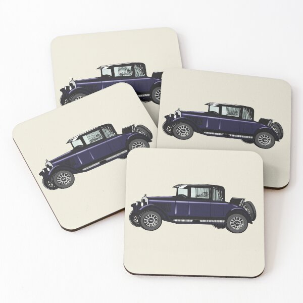 Item preview, Blue Automobile Retro Oldtimers - Vintage Classic Cars designed and sold by Becky-Poppins.