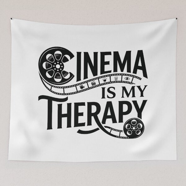 Item preview, Cinema Is My Therapy designed and sold by khalidnasr.
