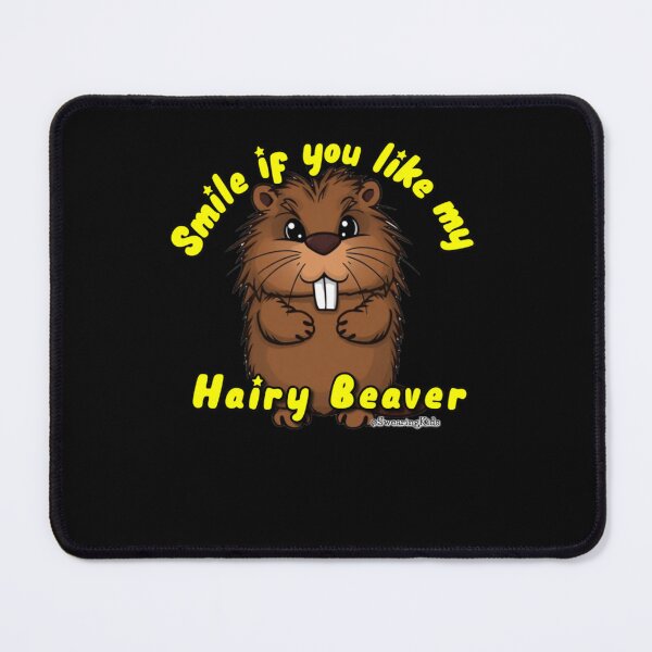 Item preview, Hairy Beaver Funny Cartoon Poster Design Today Graphic designed and sold by PedrroDejesus.