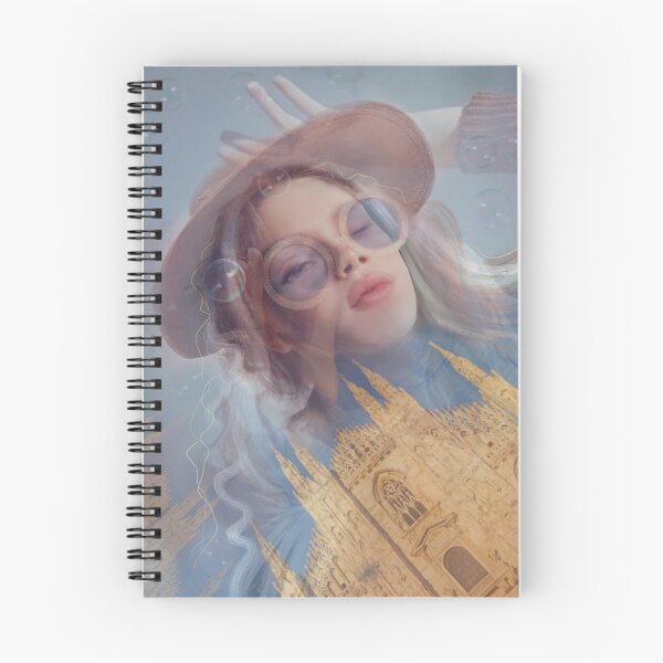 Item preview, Milan Fashion Week Art | Surrealist Portrait of Milan with Bubbles and the Duomo Cathedral designed and sold by Skayana.