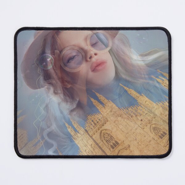 Item preview, Milan Fashion Week Art | Surrealist Portrait of Milan with Bubbles and the Duomo Cathedral designed and sold by Skayana.